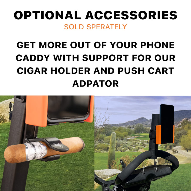 DESERT FOX GOLF Phone Caddy (Blue Line) Blue Line