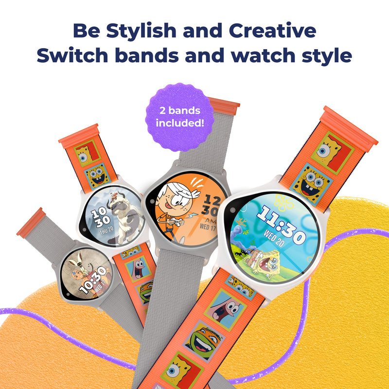 Kids Smart Watch with GPS Tracker Up to 24H Battery Work, SOS, & Parental Controls Smartwatch, Kid Phone Call and Text, Boys & Girls, 4G Smart Watch for Kids Requires Data Plan - First Month Free Watch+1M Included