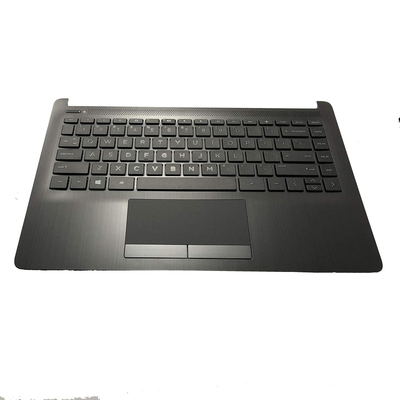LTPRPTS for HP Pavilion 14-CF 14-DF 14-DK Upper Palmrest Non-Backlit Keyboard Trackpad L24818-001 6070B1306601