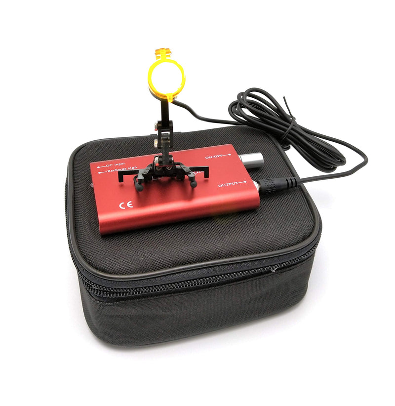 BONEW Red LED Headlight Bulb with Filter 3W Dental Surgery