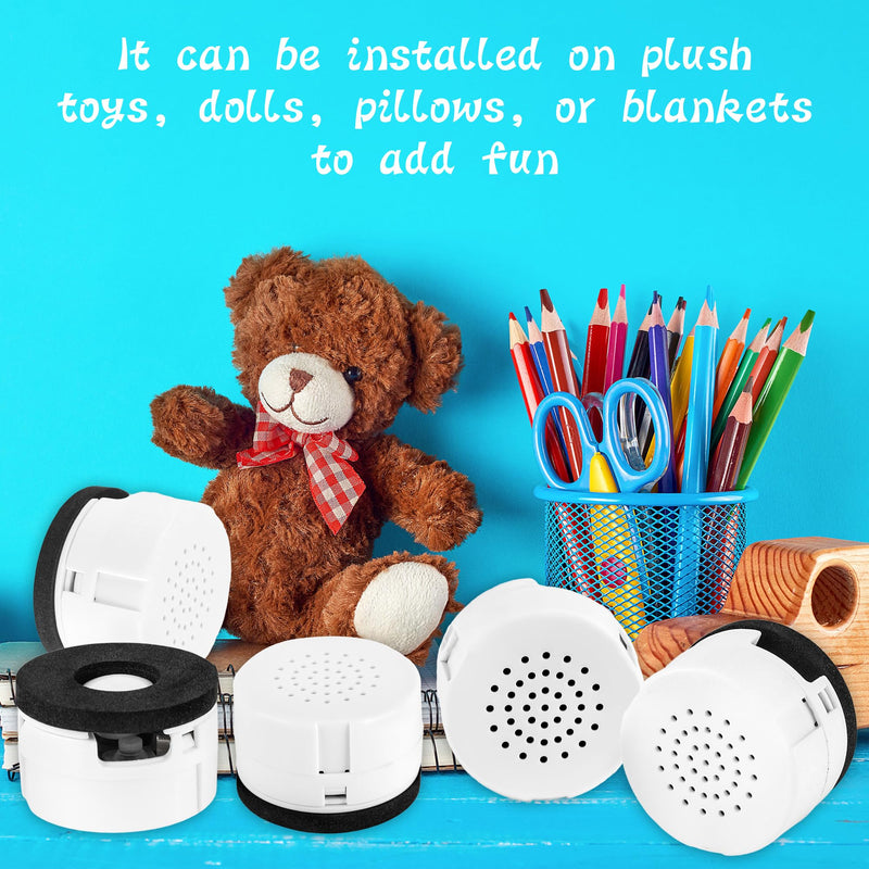 [AUSTRALIA] - 9 Pcs Voice Recorder Recordable Sound Module for Stuffed Animal Bear Doll Plush Toy Pillow Device Record Custom Message Music Recording Button Box DIY Crafts Birthday (60 Seconds) 60 Seconds 