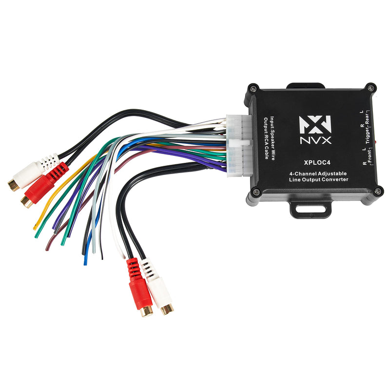 [AUSTRALIA] - NVX XPLOC4 4-Channel 600W Adjustable Line Output Converter with Remote Turn On 