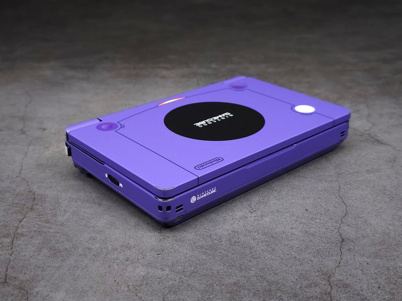 GPD Win Mini 2025 Skin, Game Purple Cube Edition, Full Wrapping 3M Matte Vinyl Skin for GPD Win Mini 2025 (Designed by POP SKIN) ★Does NOT FIT for the 2023 Oculink Version and 2024 USB A Version.