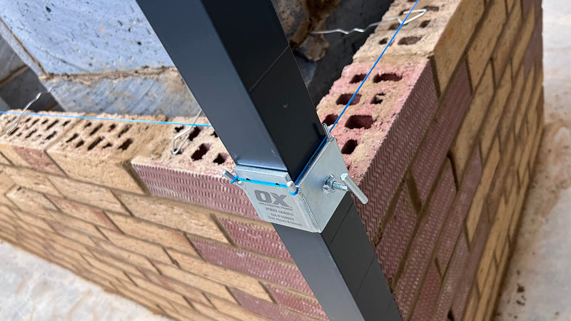 OX Pro Dori Block - Zinc Plated Solid Steel Dori Block - Brick Profile Tool