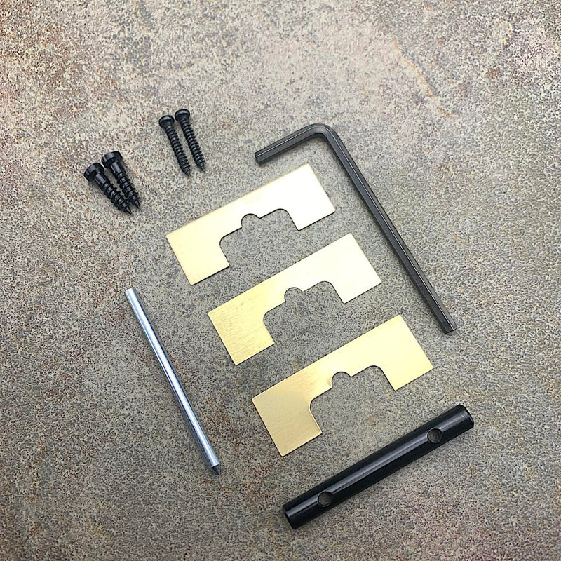 Locking Nut - Gotoh, For Floyd Rose Style Tremolos, Top Mount, Color: Black