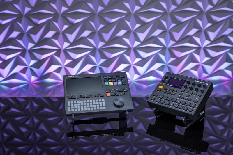 Headliner Adjustable Steel Desktop Production Stand (Small); Fits Small Synths, Samplers, Effects Modules, Drum Machines and more Music Production Gear for your Studio Single Tier Small