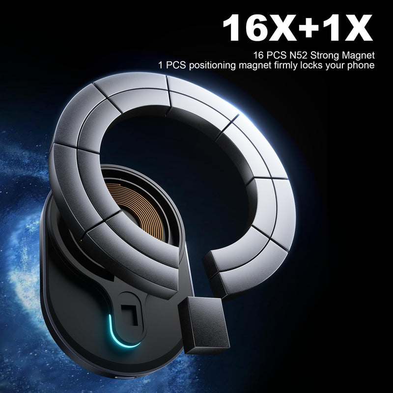 HURMAI for Qi2 CD Car Mount Charger 15W MagSafe Wireless Charger for iPhone | For Qi2 15W MagSafe wireless charge. CD slot mount. For iPhone 17-12 & Galaxy S25. Magnetic hold for bumpy roads.