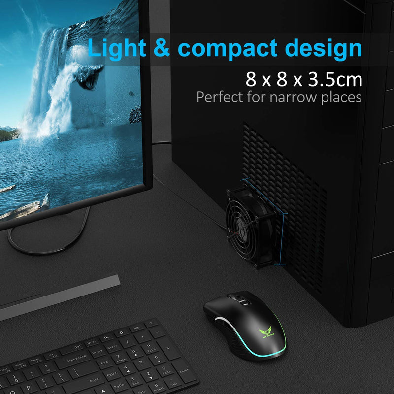 80MM USB Computer Fan and 1 Dual Cooling Fan