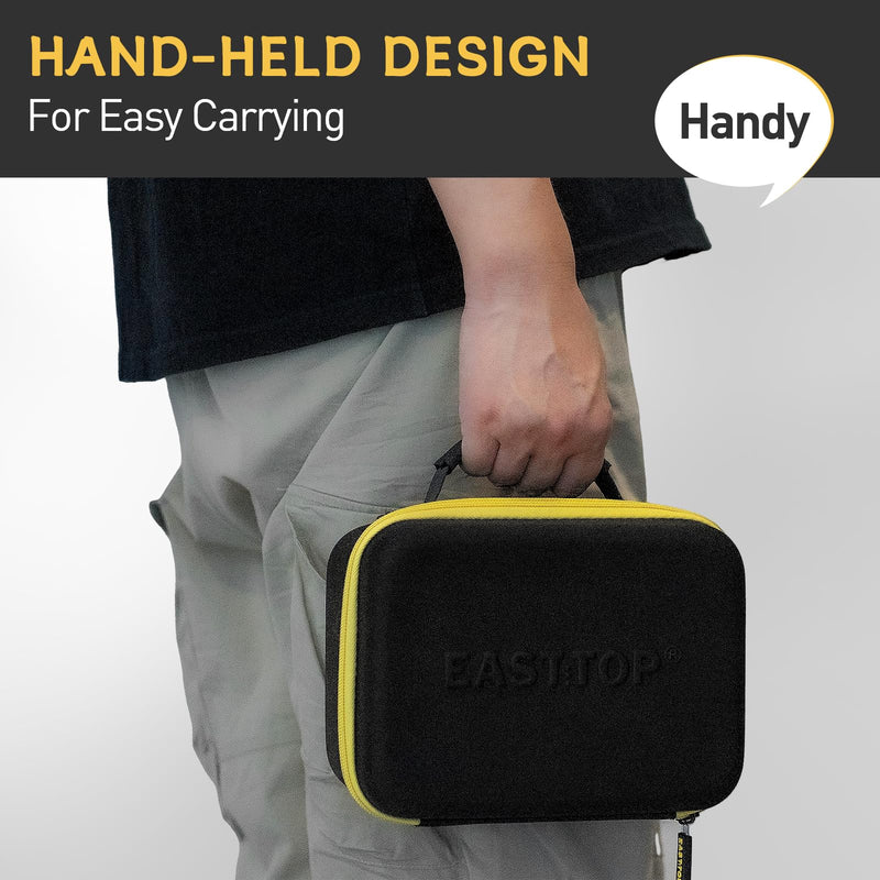 [AUSTRALIA] - East top Multifunctional Harmonica Carry Case for 12 Pcs Blues Harmoncia,1 Pcs Chromatic Harmonica and Other Harmonica Accessories 