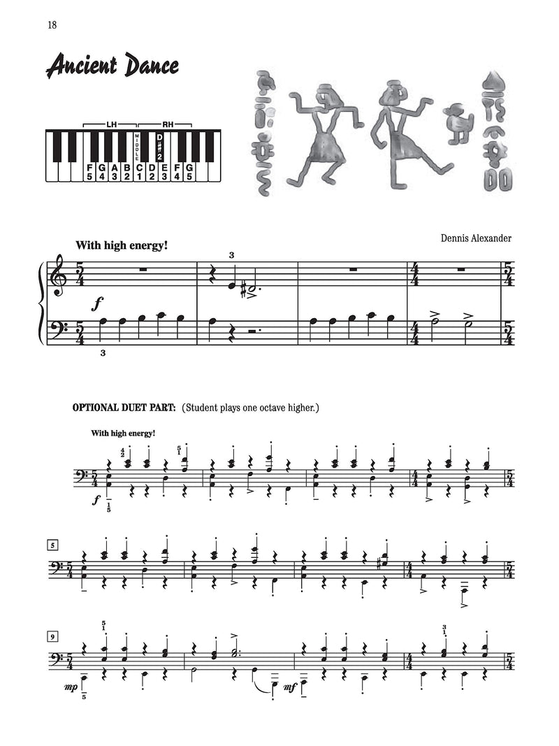 Finger Paintings, Bk 1: 11 Colorful Early Elementary Piano Solos with Optional Teacher Accompaniments