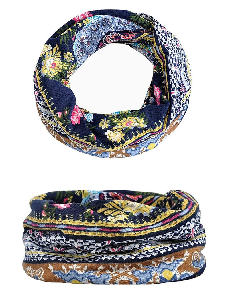 XYIYI Womens Chemo Headwear Hats Cotton Slouchy Beanie Cap Scarf One Size Multicolor