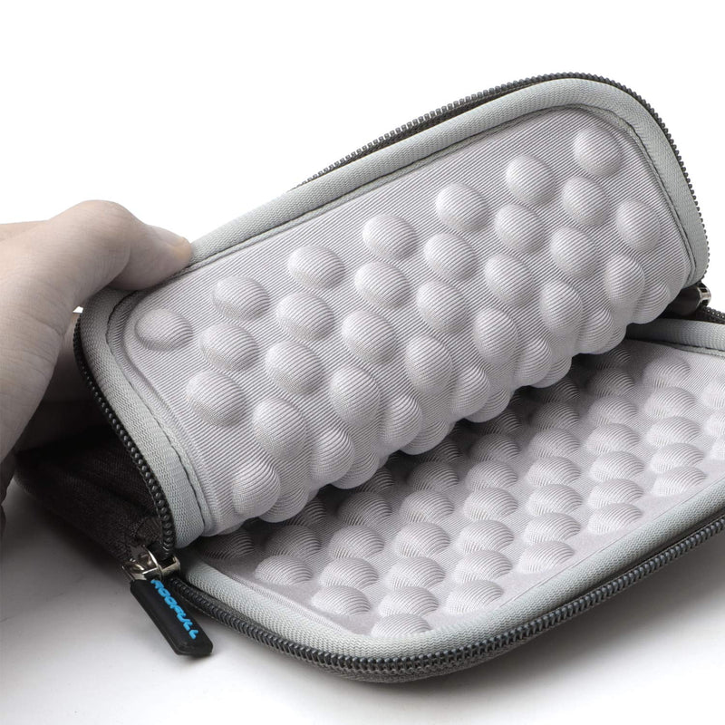 [AUSTRALIA] - ROOFULL External USB DVD Blu-ray Hard Drive Protective Storage Carrying Sleeve Case Pouch Bag, Compatible for Apple Superdrive, Magic Trackpad, Samsung/ASUS/Dell/LG External DVD Drive, Gray Grey 