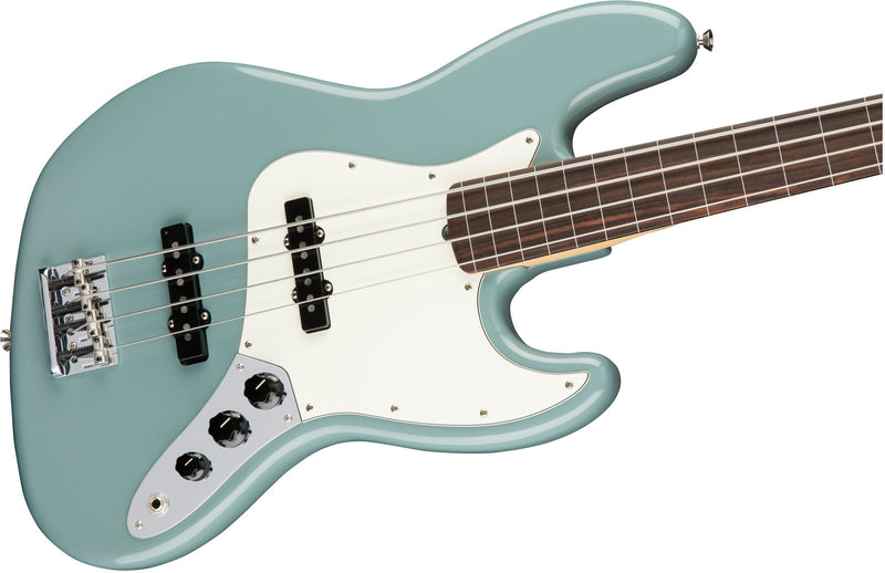 [AUSTRALIA] - Fender Modern Pickguard, Jazz Bass, 10-Hole - White 3-Ply 