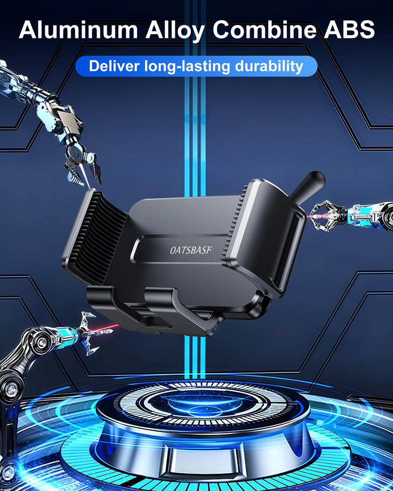 360 Rotatable Car Vent Phone Mount [No Blocking Air Vent] Universal Clip Vehicle Cell Phone Holder Stand Hands Free, Fit for iPhone 17 Pro Max 16 Plus 15 14 13 12 Samsung Google All Phones