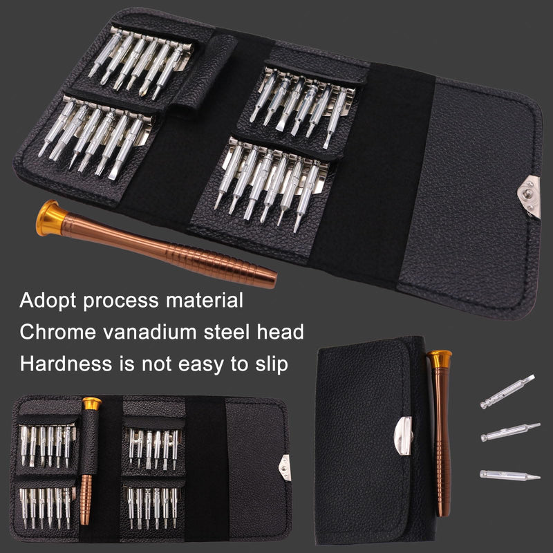 DJI Repair Screwdrivers Tool Set for DJI Mavic 2/2S Phantom 3 4/4 Pro Mavic 2/3 Mini 2/SE/Mini 3 /Mini 3 Pro Spark Avata Drone and Other Electronics Devices Universal Screwdriver 25 In 1