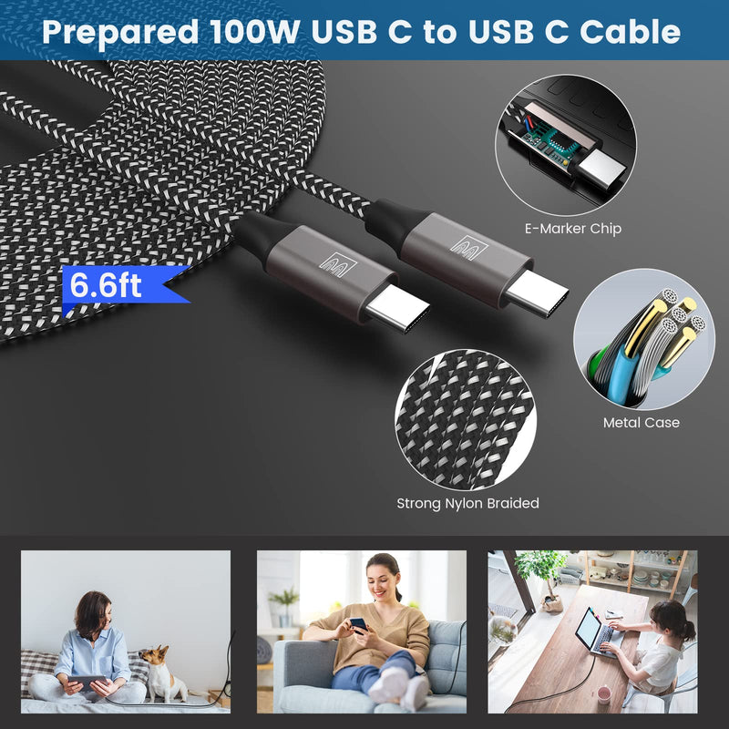 45W Super Fast Charger Type C, 2 PACK 45 Watt USB-C PD/PPS Wall Charging Block for Samsung Galaxy S23 Ultra/S23+/S22 Ultra/S22+/S22/S20 Ultra/Note 10 Plus, Galaxy Tab S8(with 2x 6.6ft Cable)