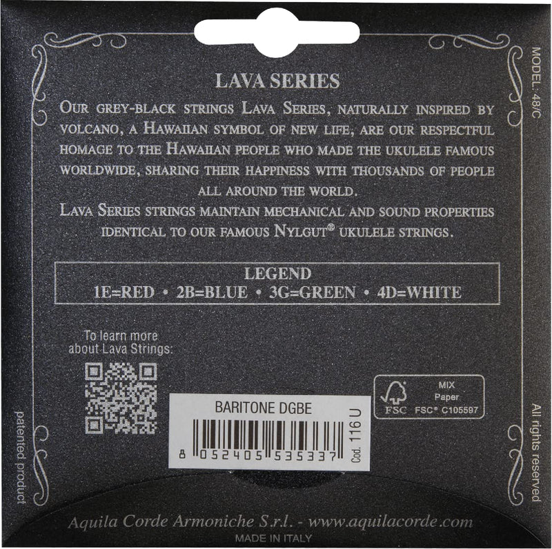 Aquila Baritone Ukulele Strings (53533)