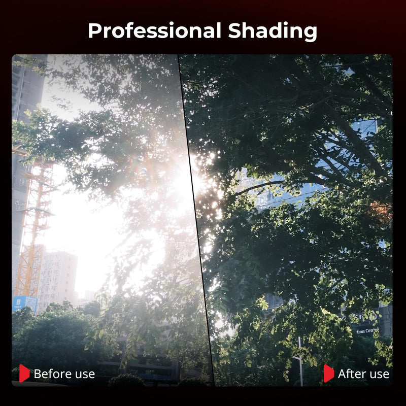 SMALLRIG X Half Lens Hood Sun Shade for Fujifilm, Shading Hood, Compatible with UV/VND Filters, Made of Aluminum Alloy, Anti-Scratch Protective Cover, Anti-Glare - 5215 Black