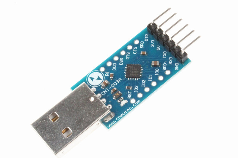 NOYITO CP2104 Serial Converter USB 2.0 to TTL UART Serial Adapter Module with Cables (Pack of 2)