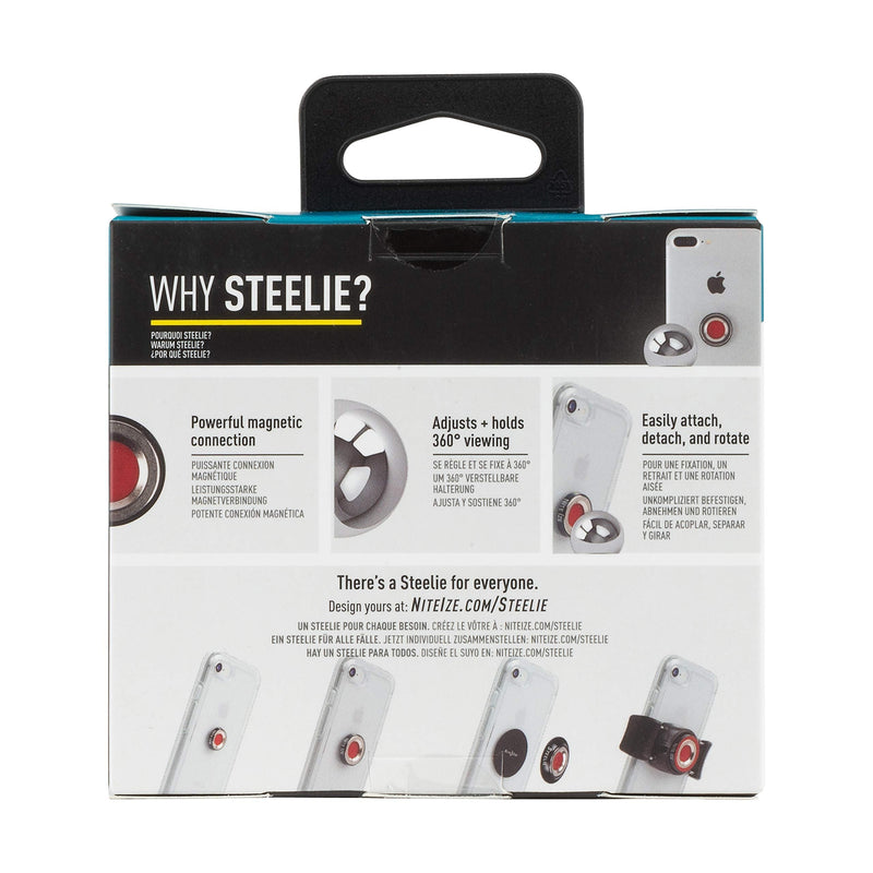 [AUSTRALIA] - Nite Ize Steelie Original Dash Kit - Magnetic Phone Mount for Car Dashboard - Car Phone Holder with Strong Steelie Magnet & 3M VHB Adhesive 