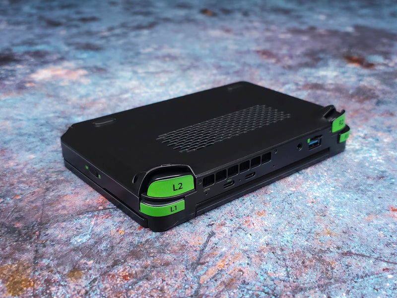 GPD Win Mini 2025 Skin, Razer Edition, Full Wrapping 3M Matte Vinyl Skin for GPD Win Mini 2025 (Designed by POP SKIN) ★Does NOT FIT for the 2023 Oculink Version and 2024 USB A Version.