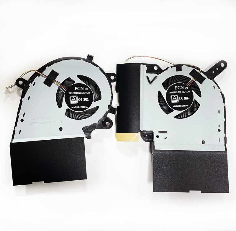 CPU+GPU Cooling Fan Replacement for ASUS ROG Strix G531 G531G G731 DC12V | G531GT G531GU G531GD G531GV G531GW G512LV G532LWS G731G G731GV G731GW Series DFSCK22115181L FMMU DFSDK22105182L FMMT