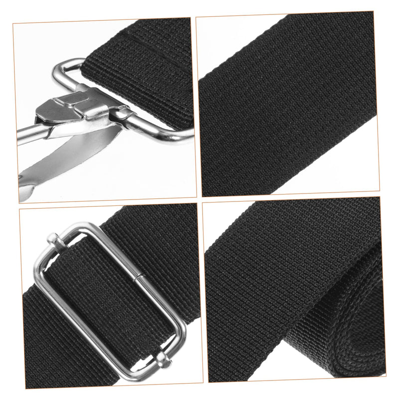 4pcs Snare Drum Strap Instrument Parts Drum Dampeners Adjustable Drum Shoulder Sling Marching Snare Drum Instrument Belt Drum Strap Replacement Drum Belt Metal Tool Belt Polyester