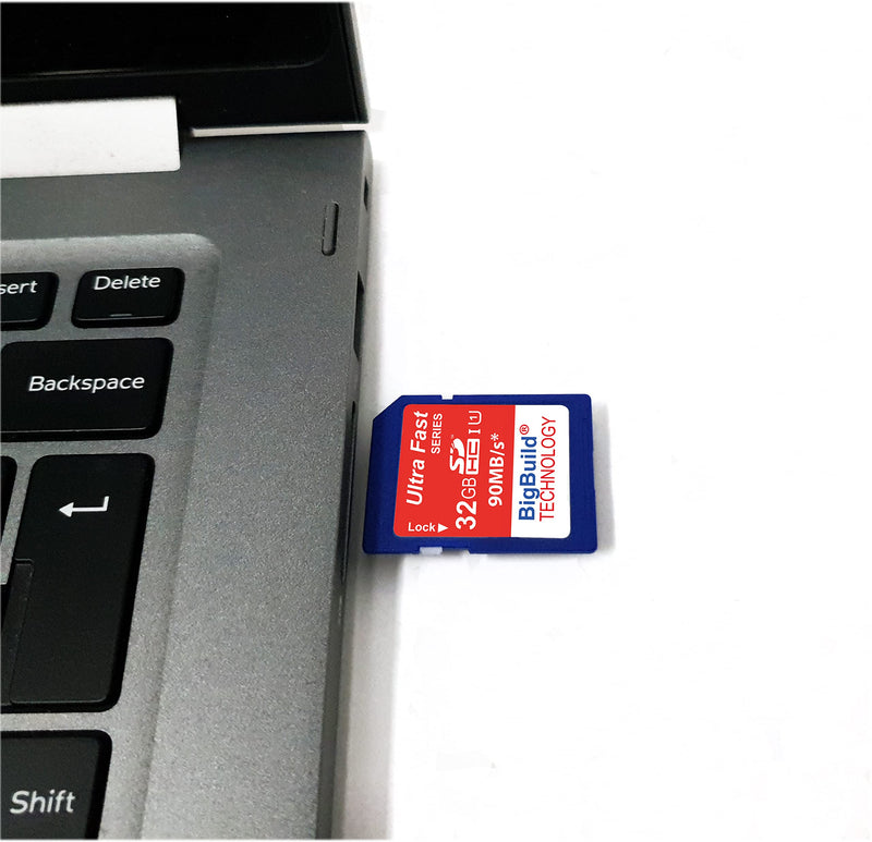 BigBuild Technology 32GB Ultra Fast SDHC 90MB/s Memory Card Compatible with Sony Cyber-Shot DSC RX10 I/II/III/IV, RX100 I/II/III/IV/V/VI/VII, RX1R/RX1R II Camera Blue / Size: 32GB