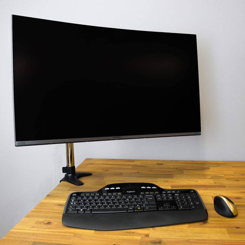 Gladiator Joe Monitor Arm/Mount VESA Bracket Adapter Compatible with Samsung U32R590, U32R590C, U32R592, U32R591 Curved Monitor -100% Made in North America [Patent Pending]