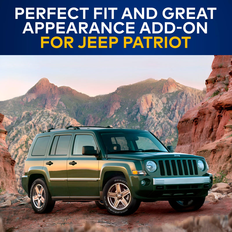 7-Inch Antenna Mast for Jeep Patriot MK & Compass (2007-2017) – Highly Durable Premium Short Antenna – Car Wash-Proof Radio Antenna for FM AM – Rugged Design – Jeep Accessories