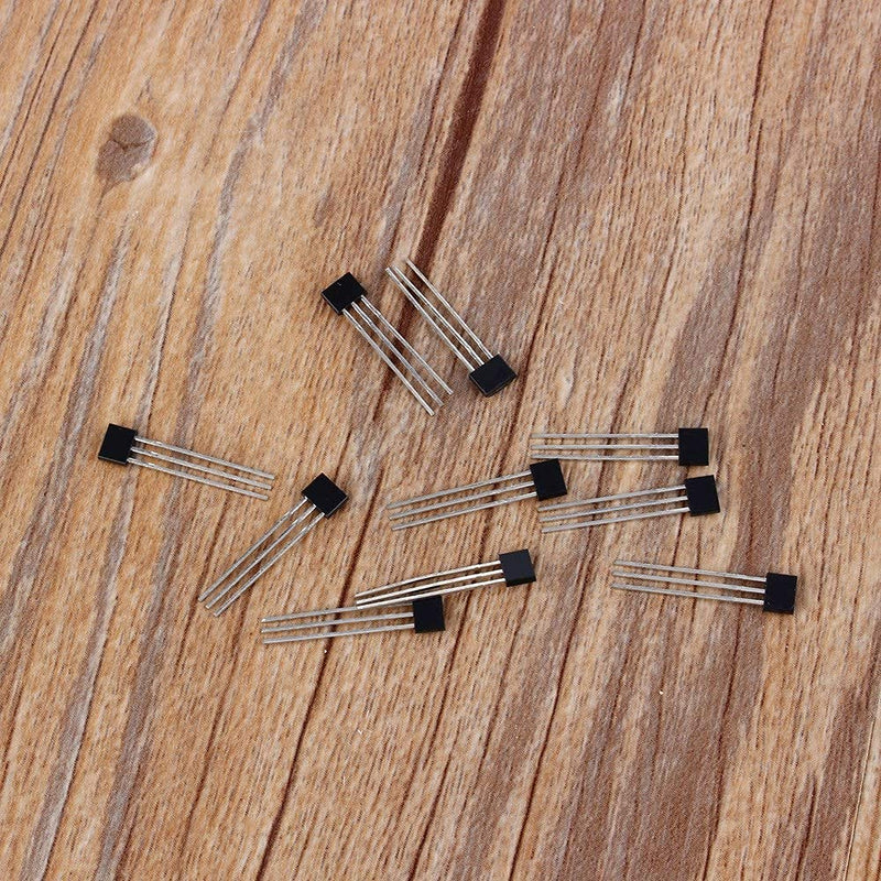 Hall Effect Sensor, 10pcs/lot A3144 3144E OH3144E Ratiometric Linear Hall Effect Sensor Magnetic Detector Switch TO-92UA 3-Pin SIP