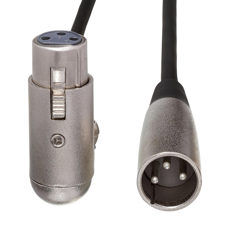 Hosa XFF-125 Male to Right Angle Female XLR Cable, 25-Feet