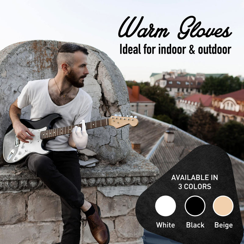 Musician's Practice Glove - 1 Glove - Finger & Hand issues Medium Black