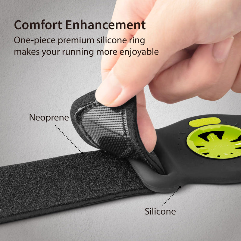 Bone Run + Bike Tie Connect Kit 2 - Magnetic, Running & Bike Phone Holders | Magnet Clasp, Quick Release & Rotatable, Comfortable Sport Armbands, Scratch-Free Bike Phone Mount, Fits 4.7" to 7.2" Phones
