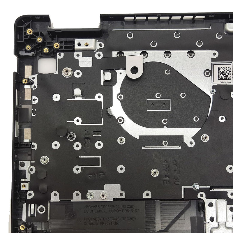 New Replacement for DELL Latitude 3520 E3520 Laptop Upper Case Palmrest Non-Backlit Keyboard Touchpad Assembly 0DJP76 DJP76