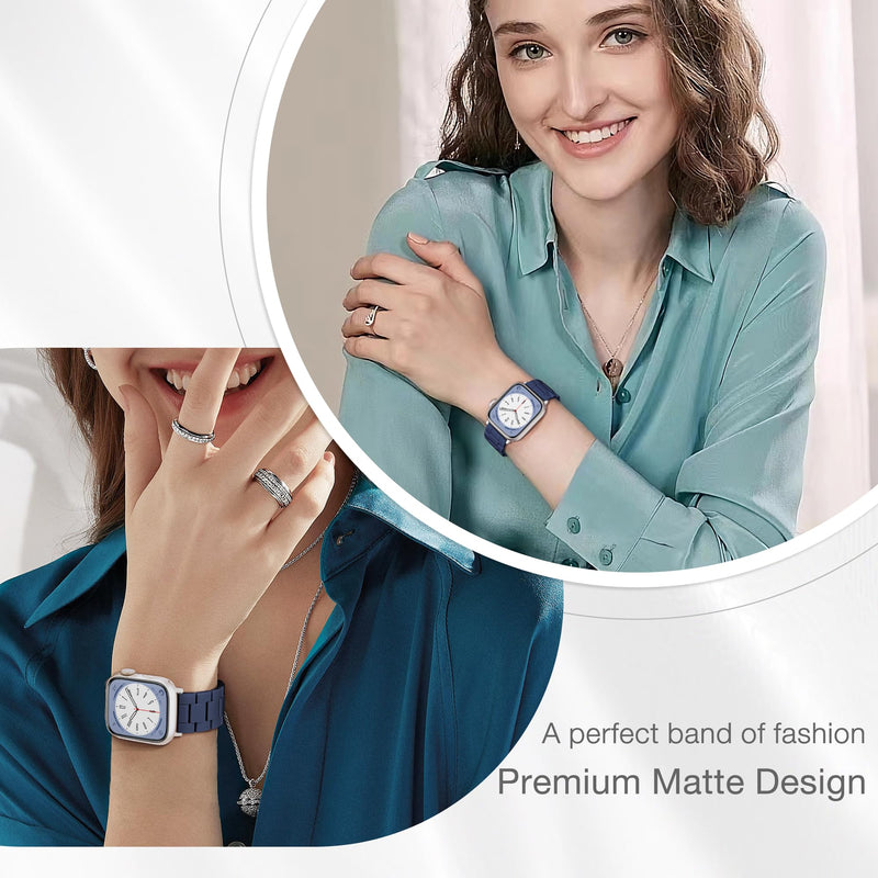 Light House Apple Watch Bands-Fashion Lightweight Resin iWatch Bands for Women Men 38mm/40mm/41mm/42mm(Series 11 10), 49mm/46mm/45mm/44mm/42mm(S 3 2 1), Compatible with Apple Watch Series 11 SE 10 9 8 7 6 5 4 3 Ultra 38mm/40mm/41mm/42mm(Series 11 10)