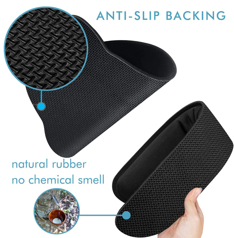 Comfy Mee Premium Memory Foam Keyboard and Mouse Wrist Rest Pads Set- for Comfortable Typing &Wrist Pain Relief (Pack of 2) Standard