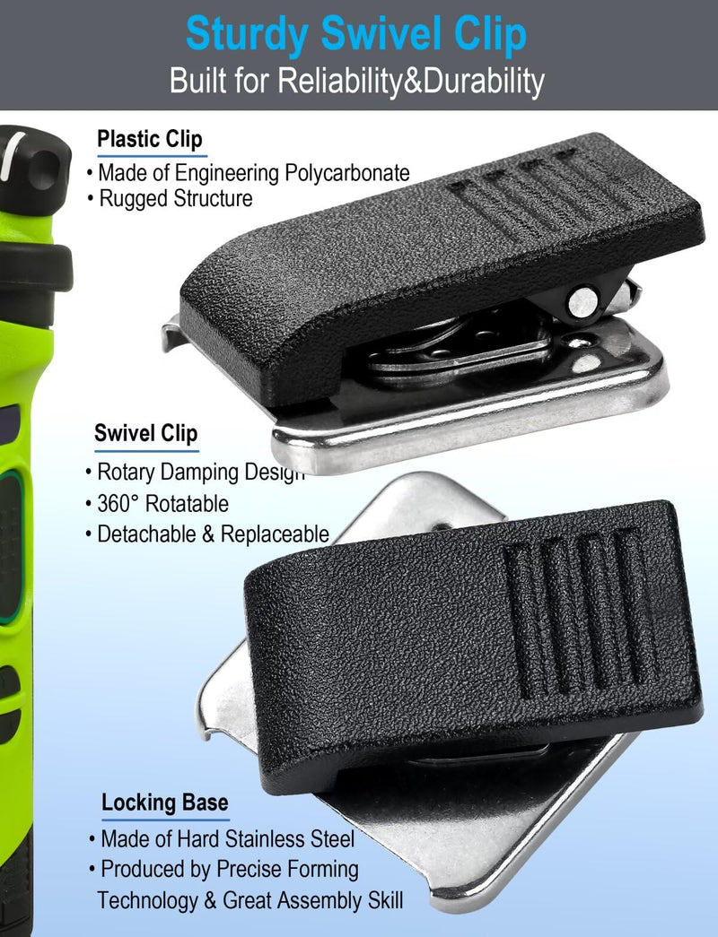[AUSTRALIA] - commountain Heavy Speaker Mic Compatible for Baofeng Radios BF-F8HP UV-82HP UV-5R UV82 UV82C UV5R5 UV5RA UV5RE UV5X3 and Kenwood BTECH Retevis Samcom Radios, Walkie Talkie Microphone Black 