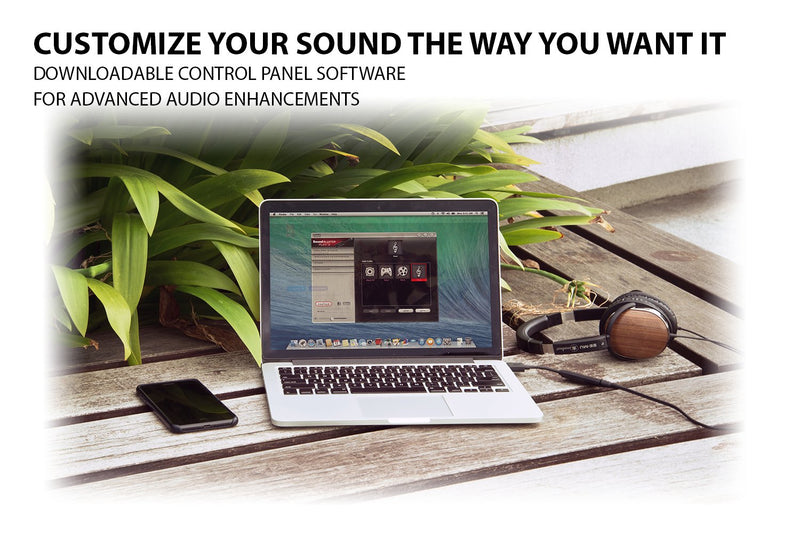 Sound Blaster Play! 3, USB Audio Adapter, 24-bit 96kHz Plug & Play | USB DAC, 24-bit/96kHz, Plug-and-Play, PC, Mac, Portable, Audio Upgrade, USB Audio For Windows and Mac