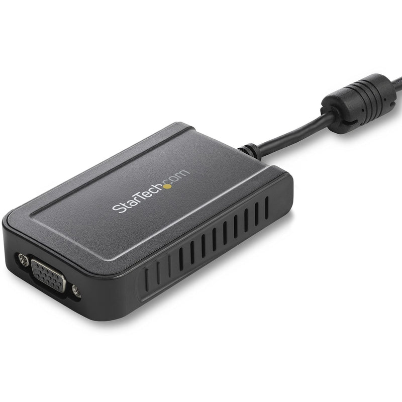 StarTech.com USB to VGA Adapter - 1920x1200 - External Video & Graphics Card - Dual Monitor Display Adapter - Supports Windows (USB2VGAE3) 1920p x 1200p