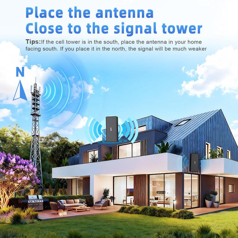 [AUSTRALIA] - TV Antenna for HD Smart TV Indoor,1000+ Miles Range Digital Outdoor TV Antenna for Free Local Channels, Supports 8K/4K/1080P,33ft Coax Cable Noir 