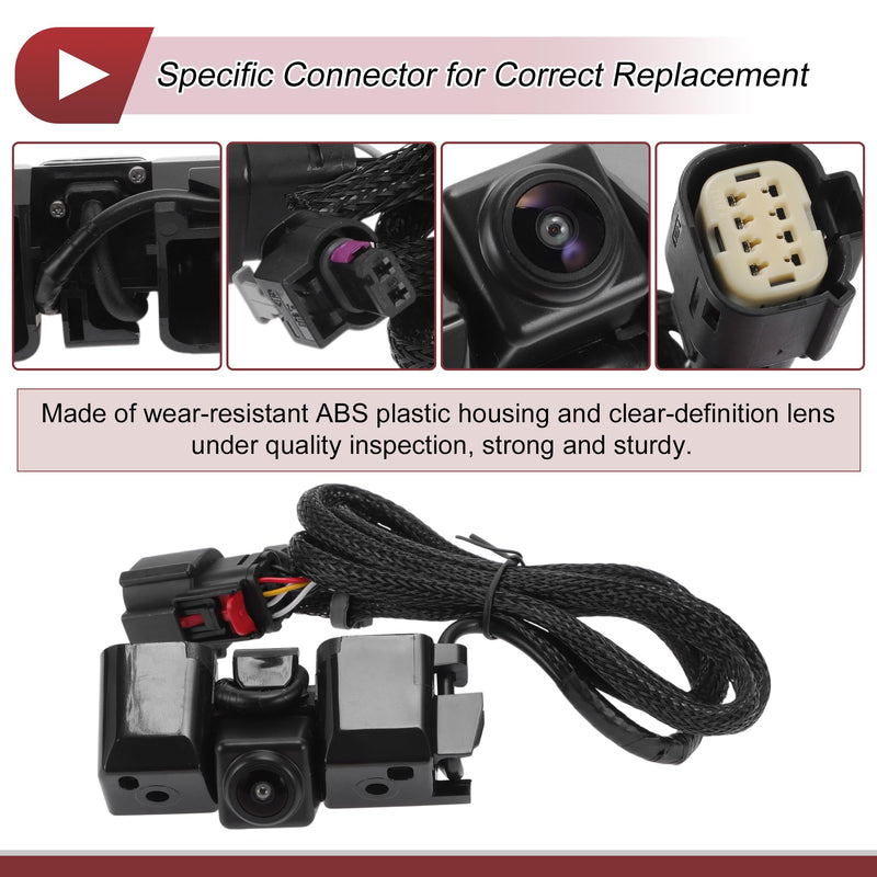 1 Pcs Rear View Camera for Chevrolet Silverado for GMC Sierra 1500 2500 3500 2016-2019 Park Assist Camera Backup Reverse Camera No.84062896/23363727