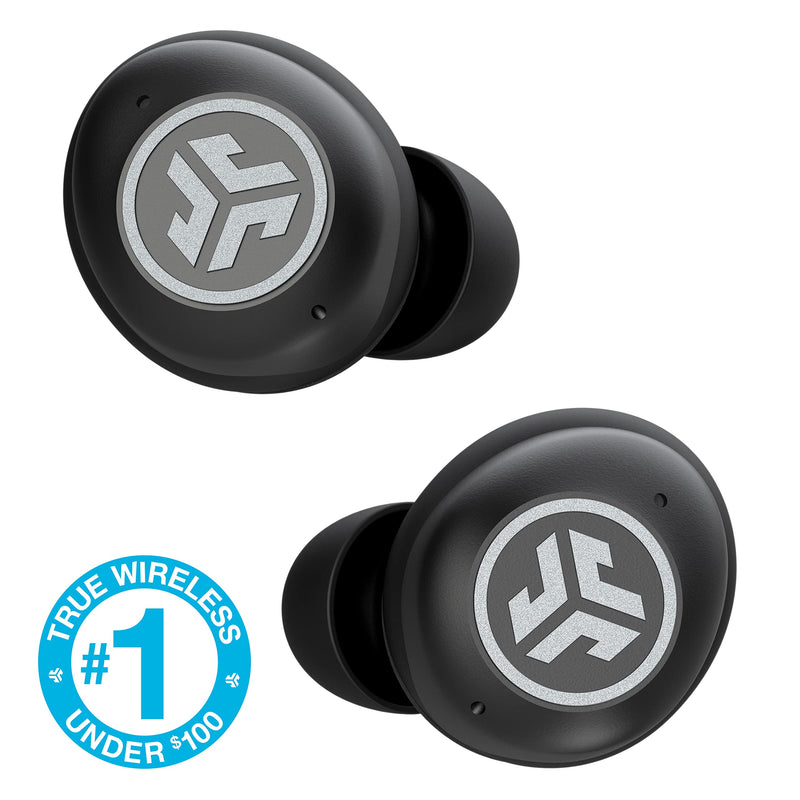 JLab, JBuds Air Pro, True Wireless Earbuds, Bluetooth MultIPoint, IP55 Sweat Resistant, Black
