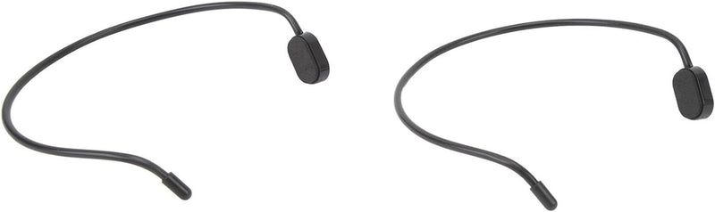 Wireless Microphone Headset Double Professional: Cordless Mic Head for Two People, Heads Handheld Mics 2 in 1- USB-C Rechargeable - 1/4'' and 1/8'' Plug for PA System, Voice Amplifier,Teaching,Fitness Black1