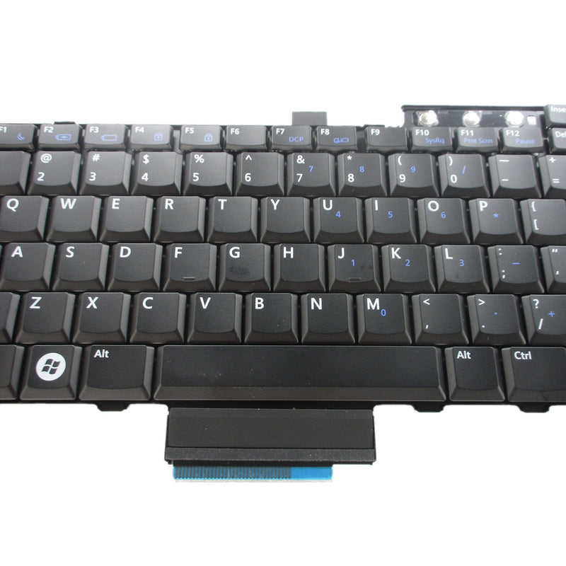 SUNMALL Laptop Keyboard Replacement (NO Pointing Stick) Compatible with Dell Latitude E5300 E5400 E5500 E5410 E5510 Series P/N: FM753 0FM753 FNGF0 0FNGF0 NSK-DBB1D US Layout