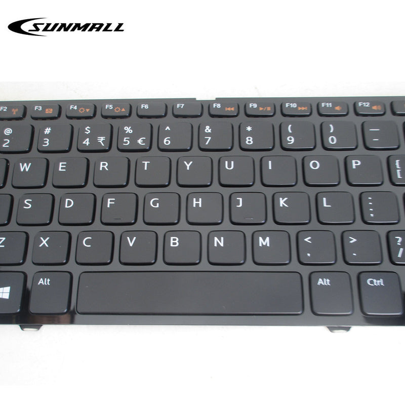 SUNMALL Keyboard Compatible with Dell inspiron 13Z-5323 14Z-5423 14Z-4523 14Z-3528 14Z-3526 14Z-5323,Vostro 3360 v3360 v3560D V3360D V3450D V3460D Series Laptop Black US Layout 5FCV3 V128725BS1 90.4