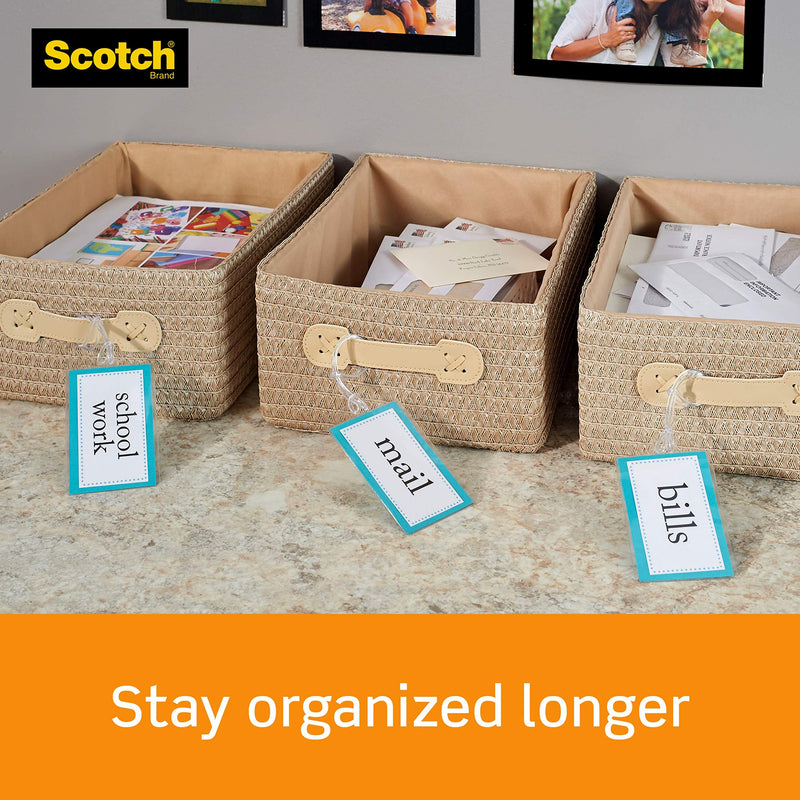 Scotch Thermal Laminating Pouches, Clear, Fits Business Card Size (2.3 in x 3.7.) Paper, 20 Pouches