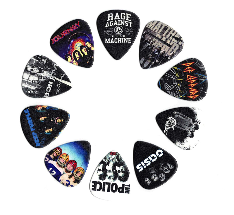 Musical Band Guitar Picks (Vol IV)