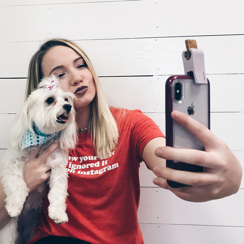 WOOFIE - The Pet Selfie & Portrait Tool (Posh Pink)
