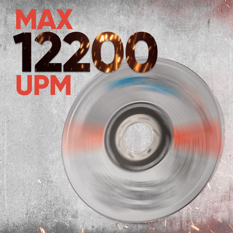IPOTOOLS Cutting Discs 125 Metal 1 mm - Flex Discs 125 Metal Thin for Metal, Steel, Inox, Stainless Steel Extra Thin Flex Discs for Angle Grinders, Pack of 50